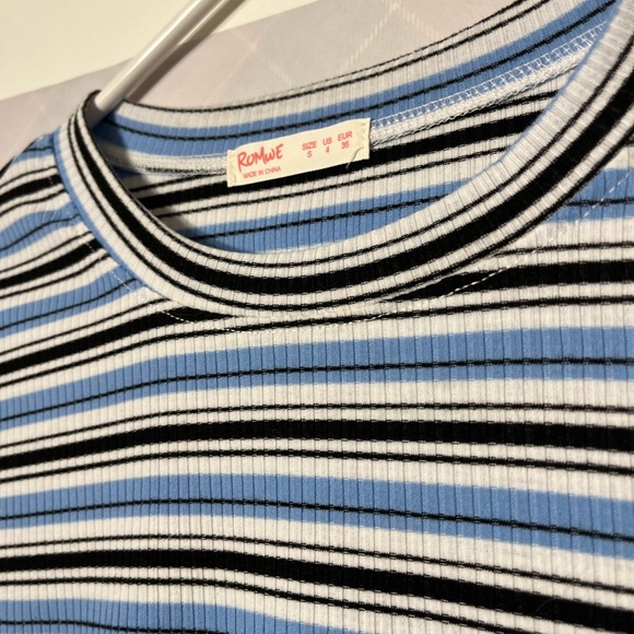 Romwe Ribbed Shirt - Picture 2 of 3